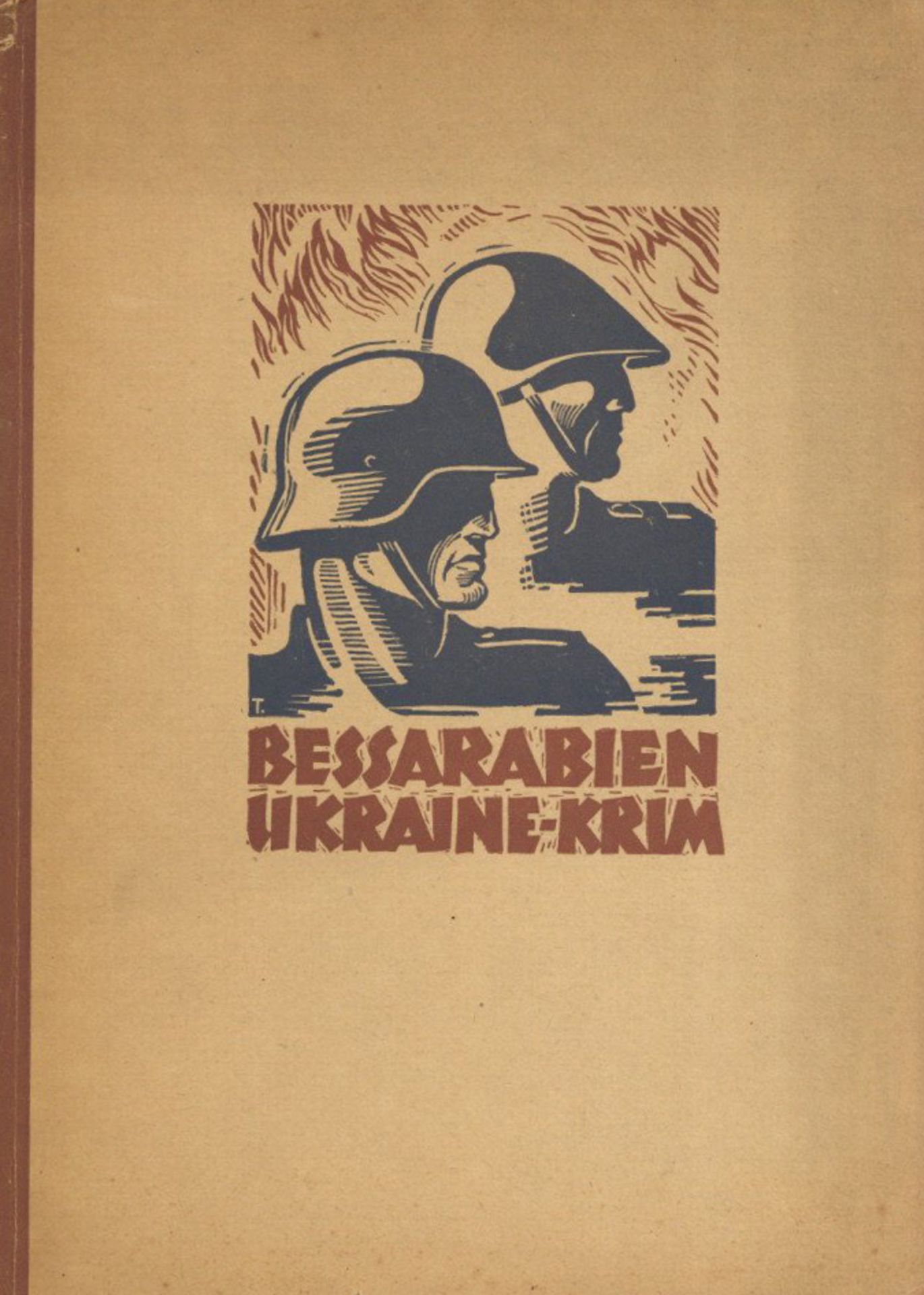 Buch WK II Bessarabien Ukraine Krim Bildband hrsg. Abt. Ic einer Ost-Armee o. Jahr Verlag Erich