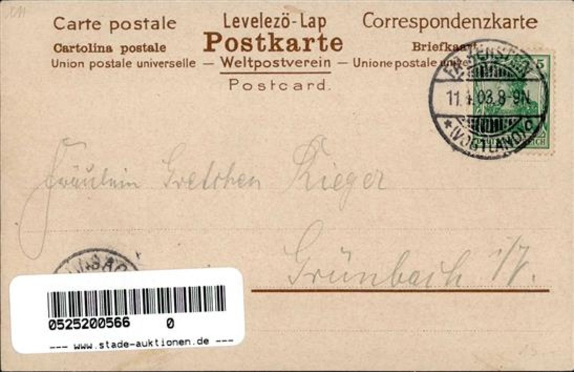 Ostern Frau Jugendstil 1903 I-II - Bild 2 aus 2