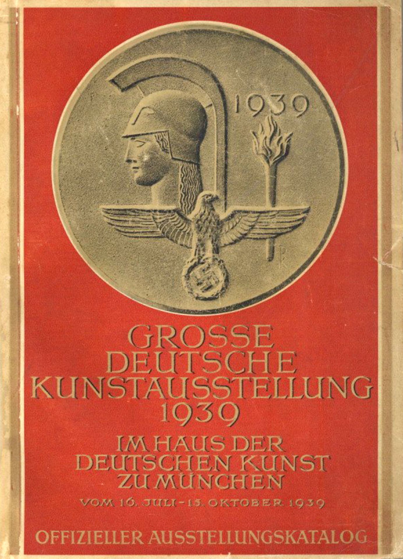 HDK WK II Katalog Grosse deutsche Kunstausstellung 1939 sehr viele Abbildungen II (fleckig)