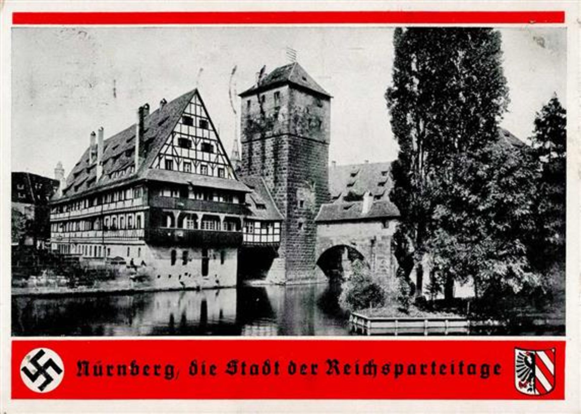 Reichsparteitag Nürnberg (8500) WK II 1936 I-II (fleckig)