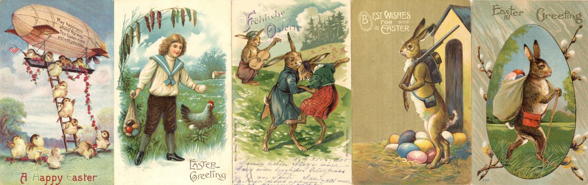 Ostern Lot mit circa 40 Ansichtskarten dabei schöne Präge-Karten und Lithos I-II