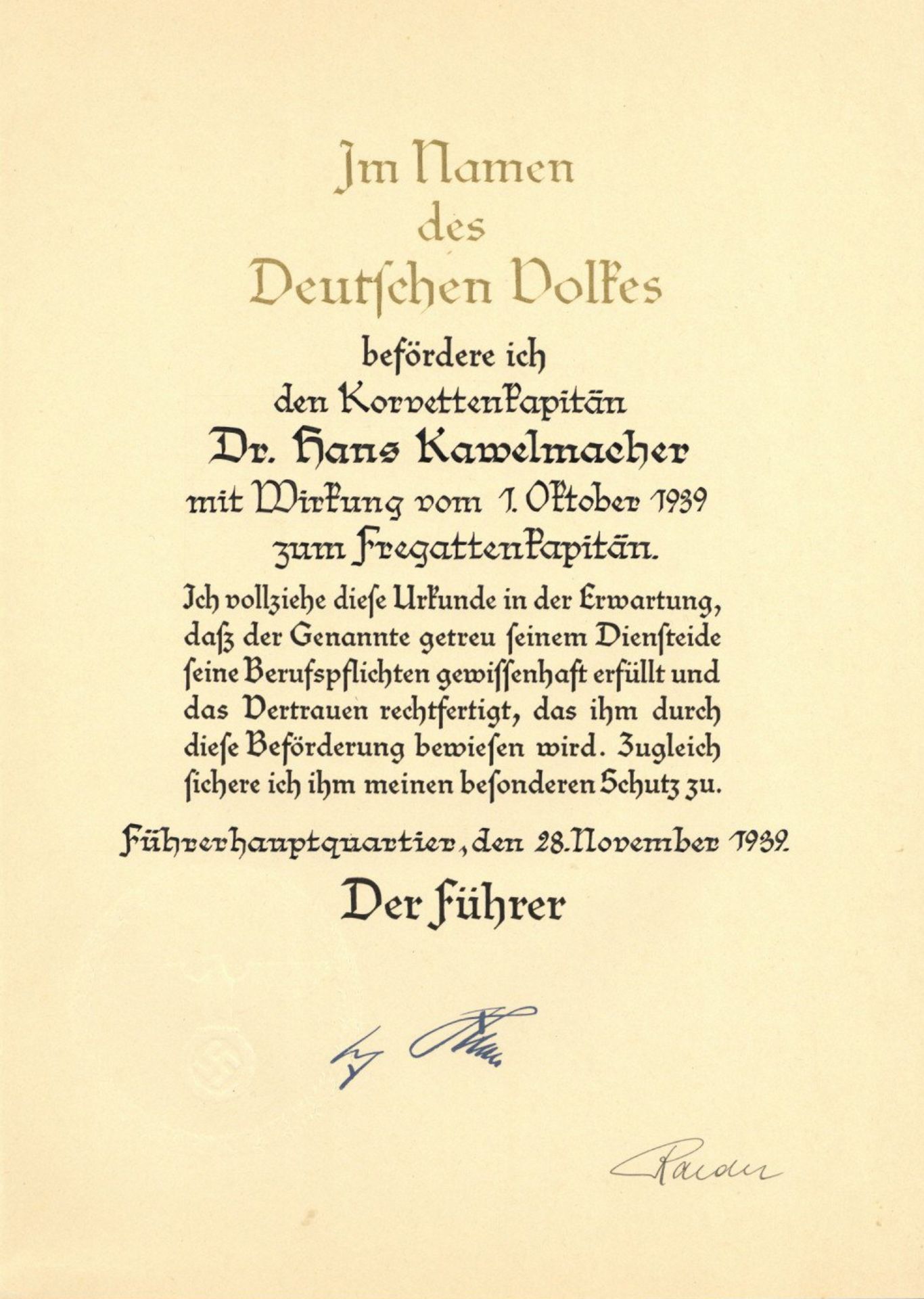 WK II Nachlass Dr. Kawelmacher Jurist und Fregattenkapitän mitverantwortlich für den Tod hunderter - Bild 20 aus 135