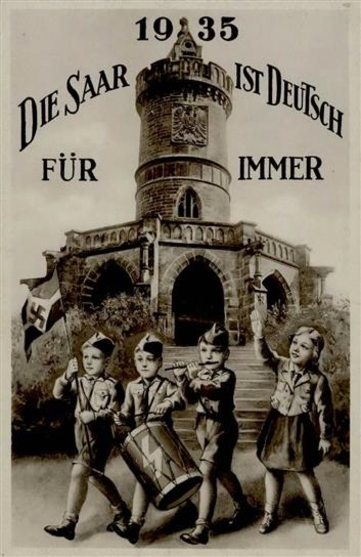 SAARABSTIMMUNG 1935 WK II - Die SAAR ist DEUTSCH FÜR IMMER - HJ und BDM I