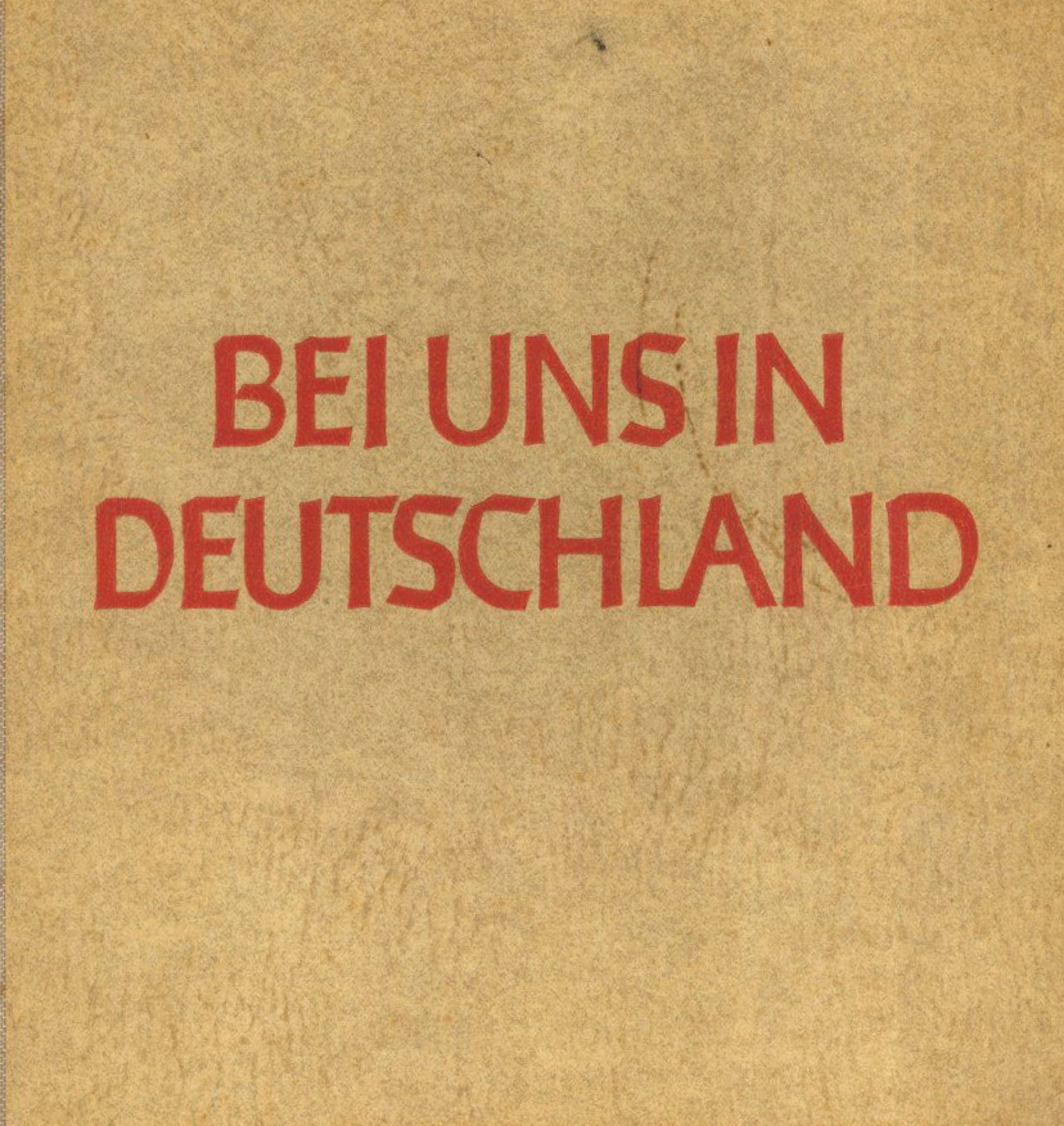 Buch WK II Bei uns in Deutschland Heiss, Friedrich 1941 Verlag Volk und Reich 168 Seiten sehr