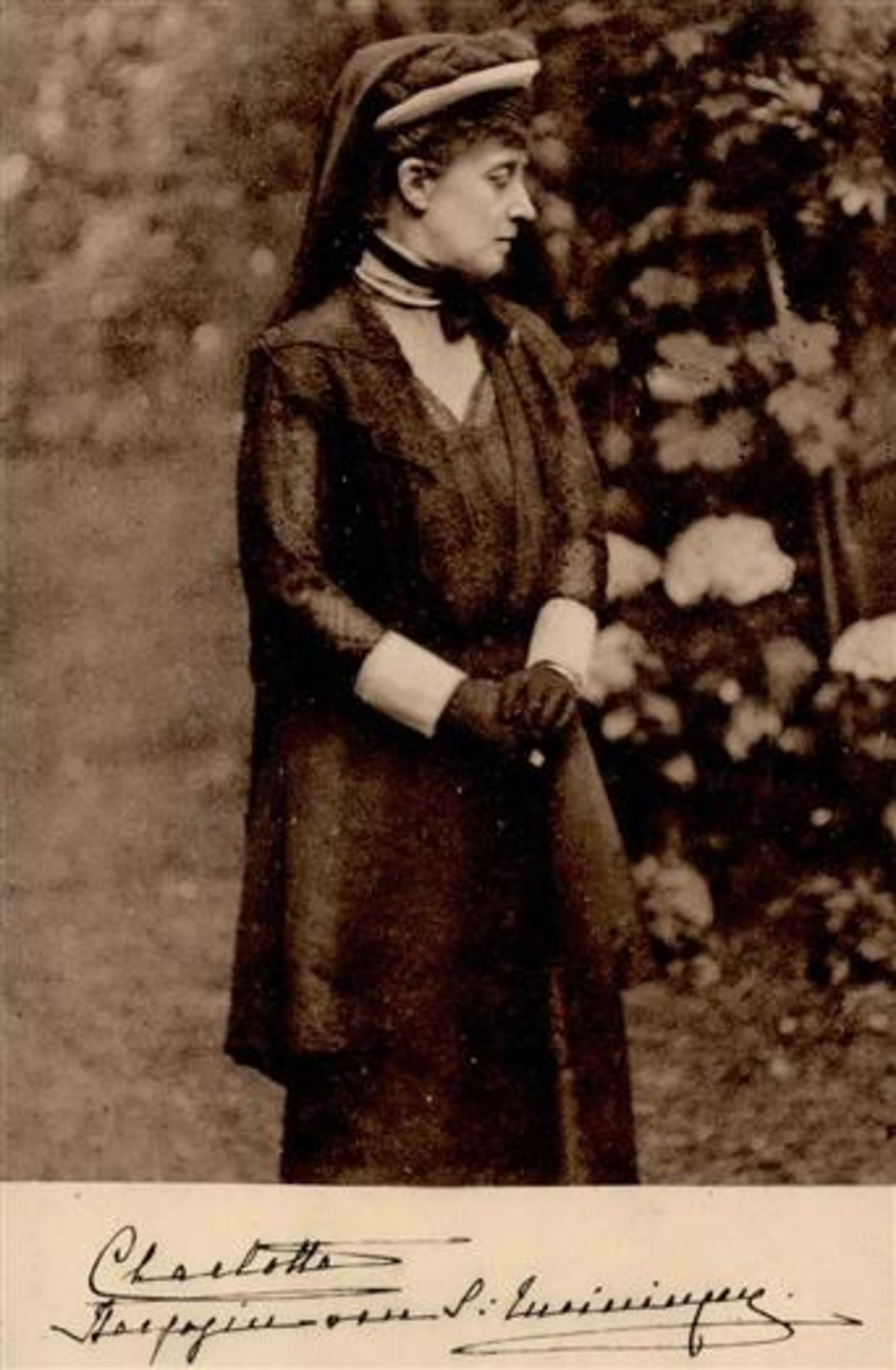 Adel Sachsen Meiningen Erbprinzessin Charlotte 1915 I-II