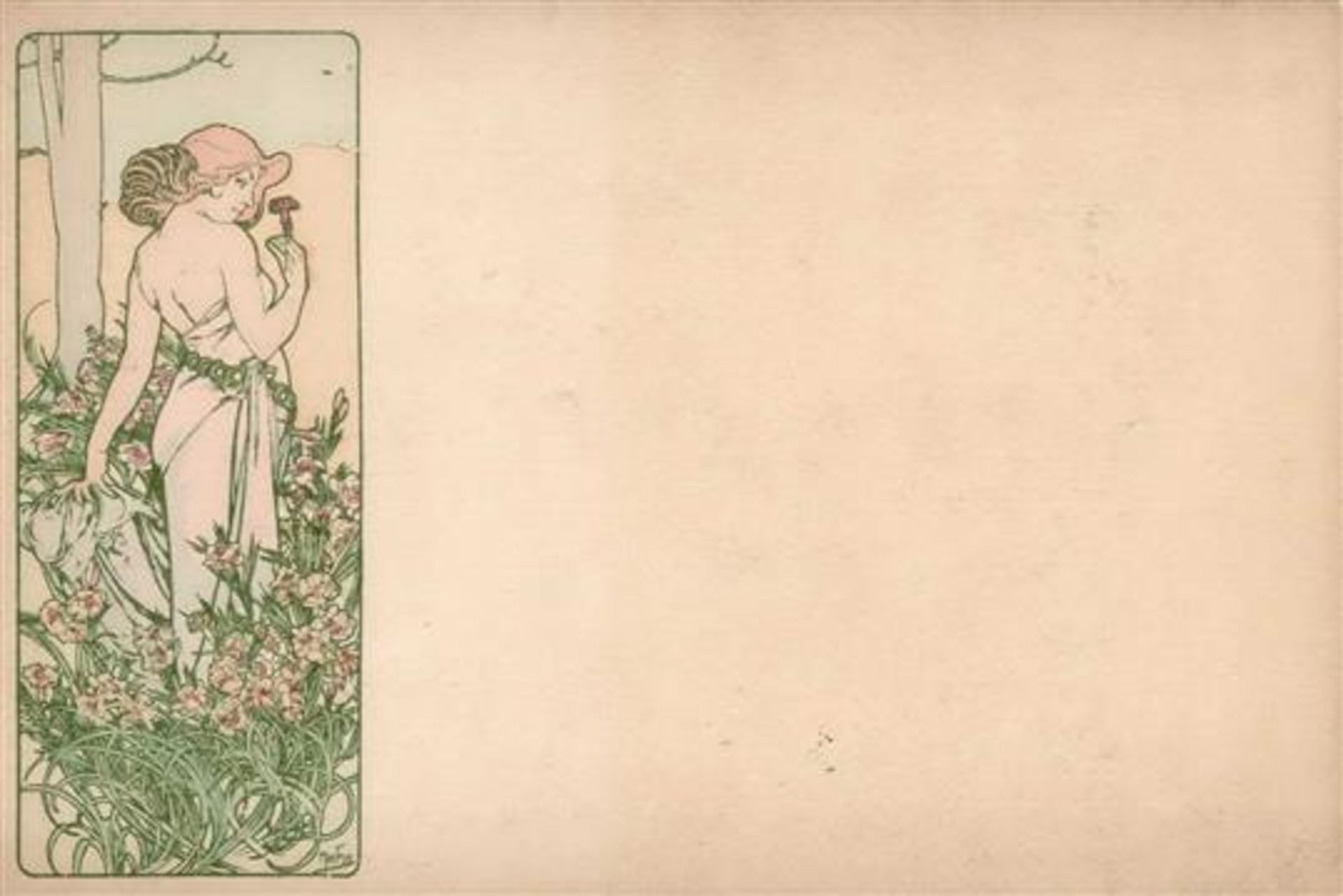 Mucha, Alfons Carnation I-II