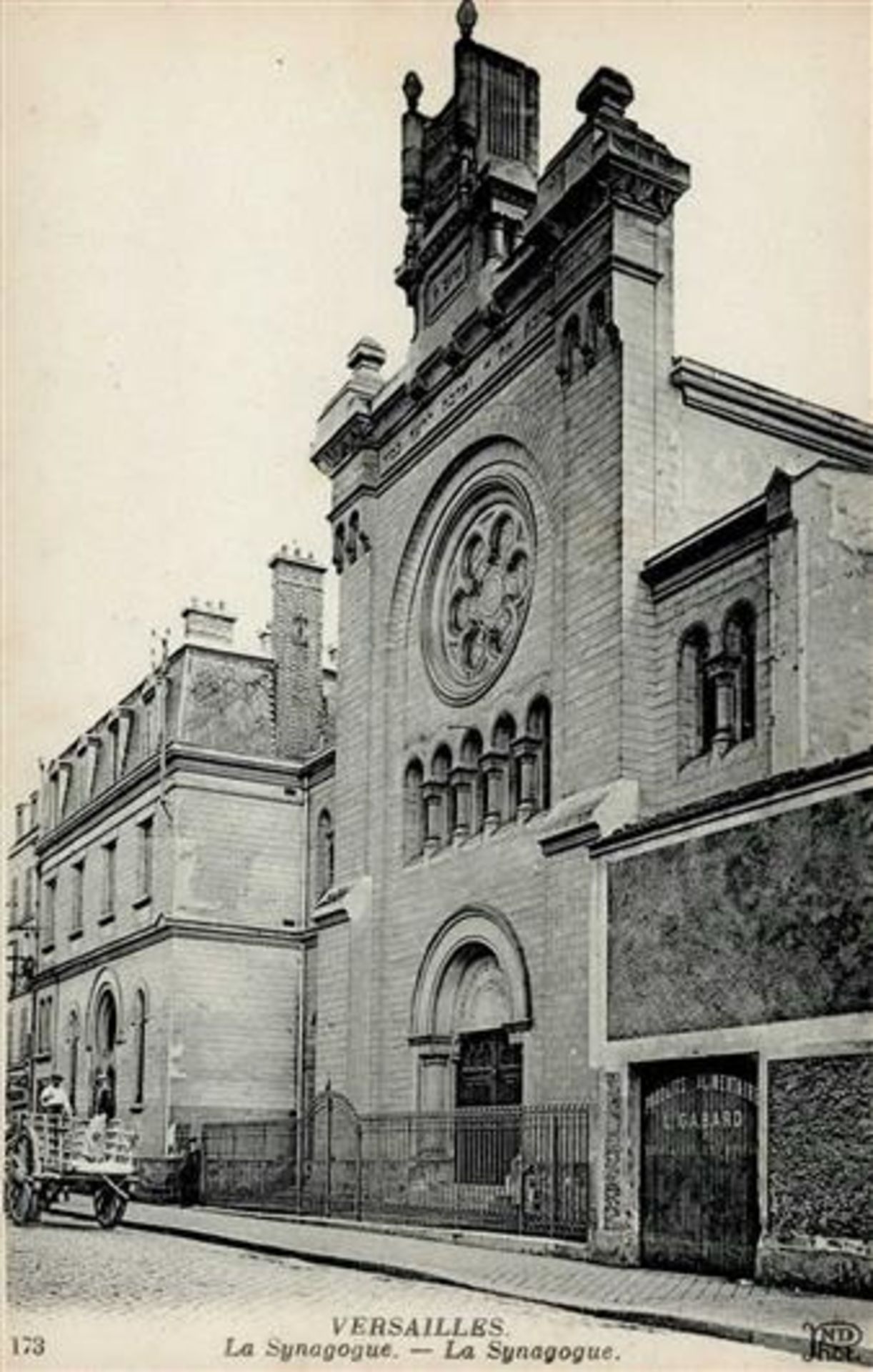 Synagoge Versailles Frankreich I-II
