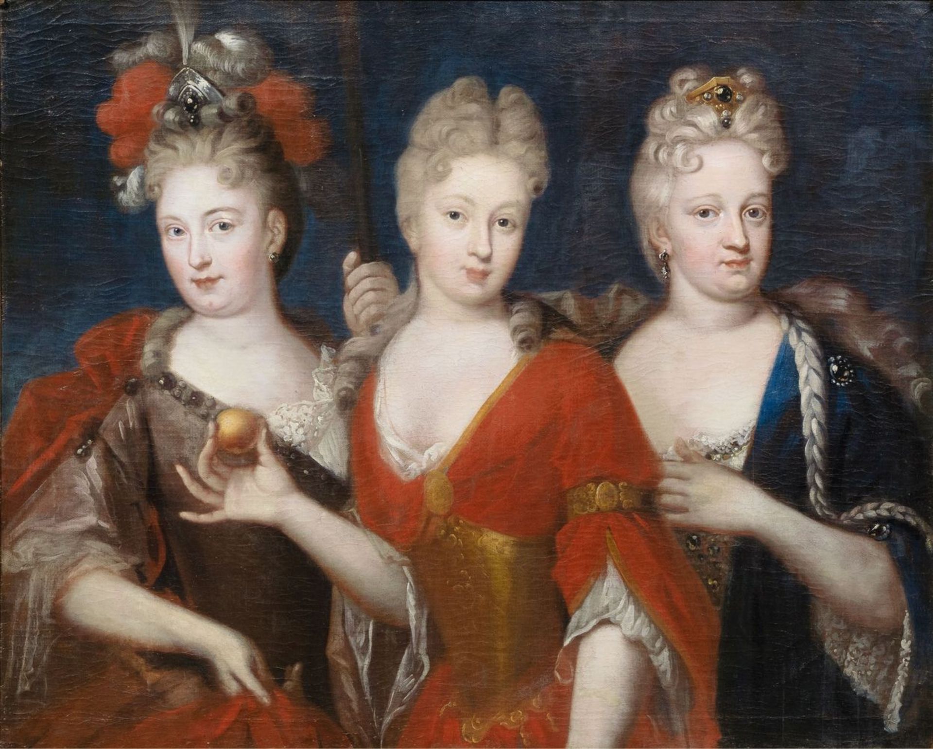 Deutscher Meister tätig um 1700. Das Urteil des Paris.