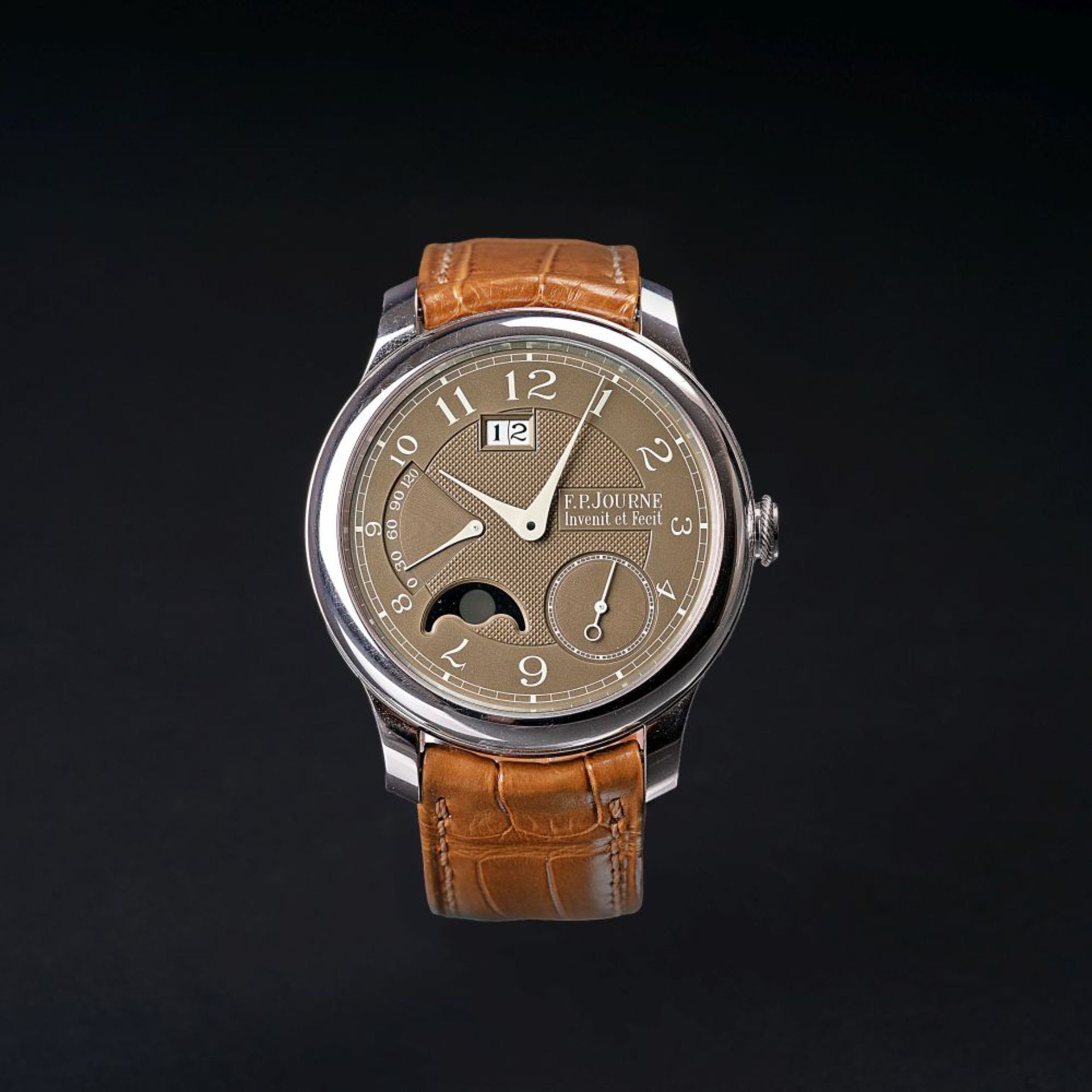 F.P. Journe. Herren-Armbanduhr 'Octa Automatique Lune Havana'.