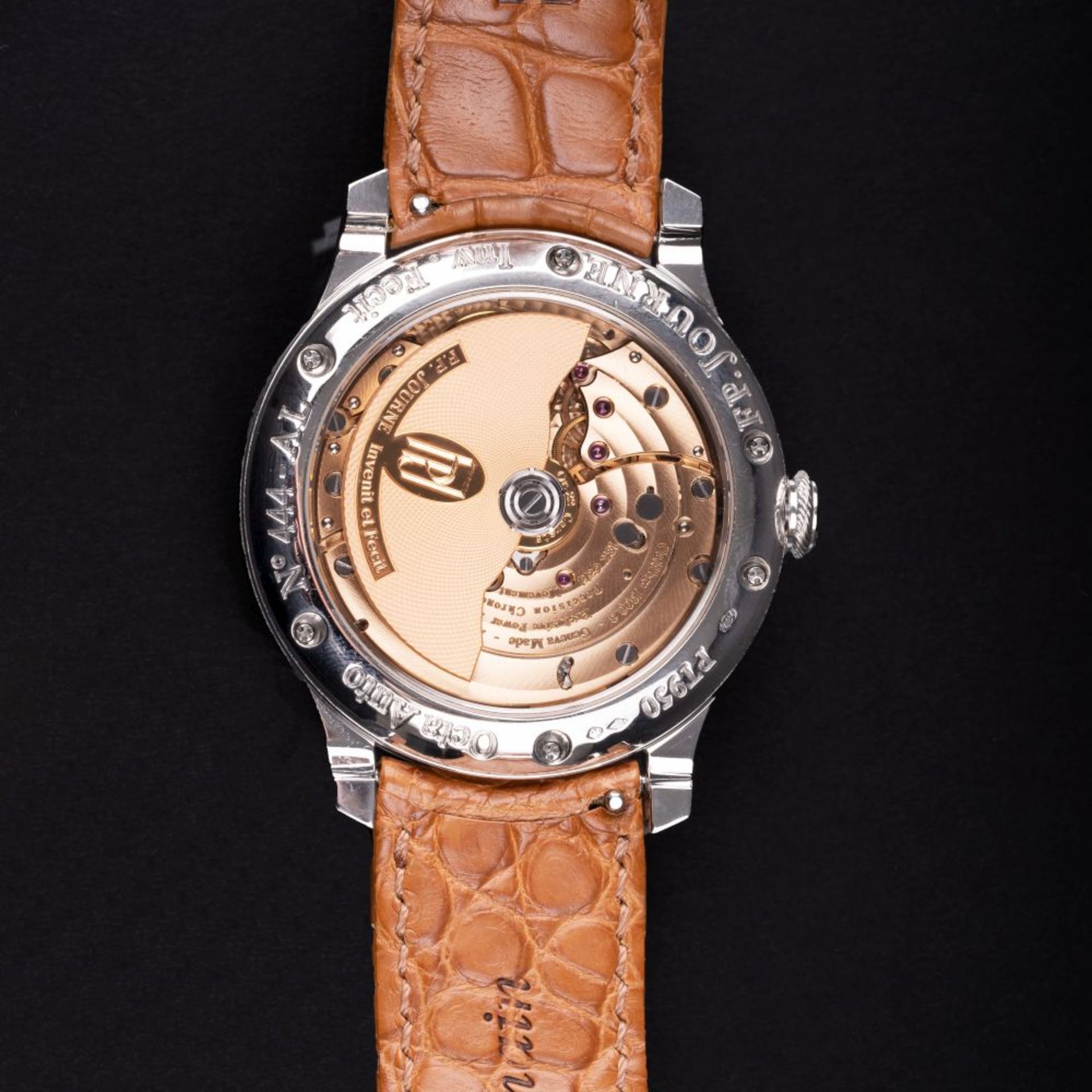 F.P. Journe. Herren-Armbanduhr 'Octa Automatique Lune Havana'. - Bild 2 aus 2