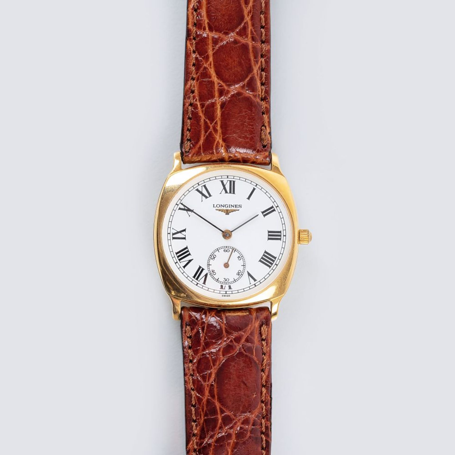 Longines. Herren-Armbanduhr 'Classique Heritage'.