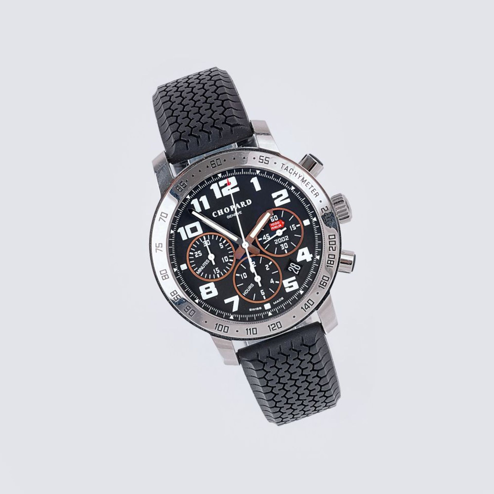 Chopard. Herren-Armbanduhr Chronograph 'Mille Miglia'.