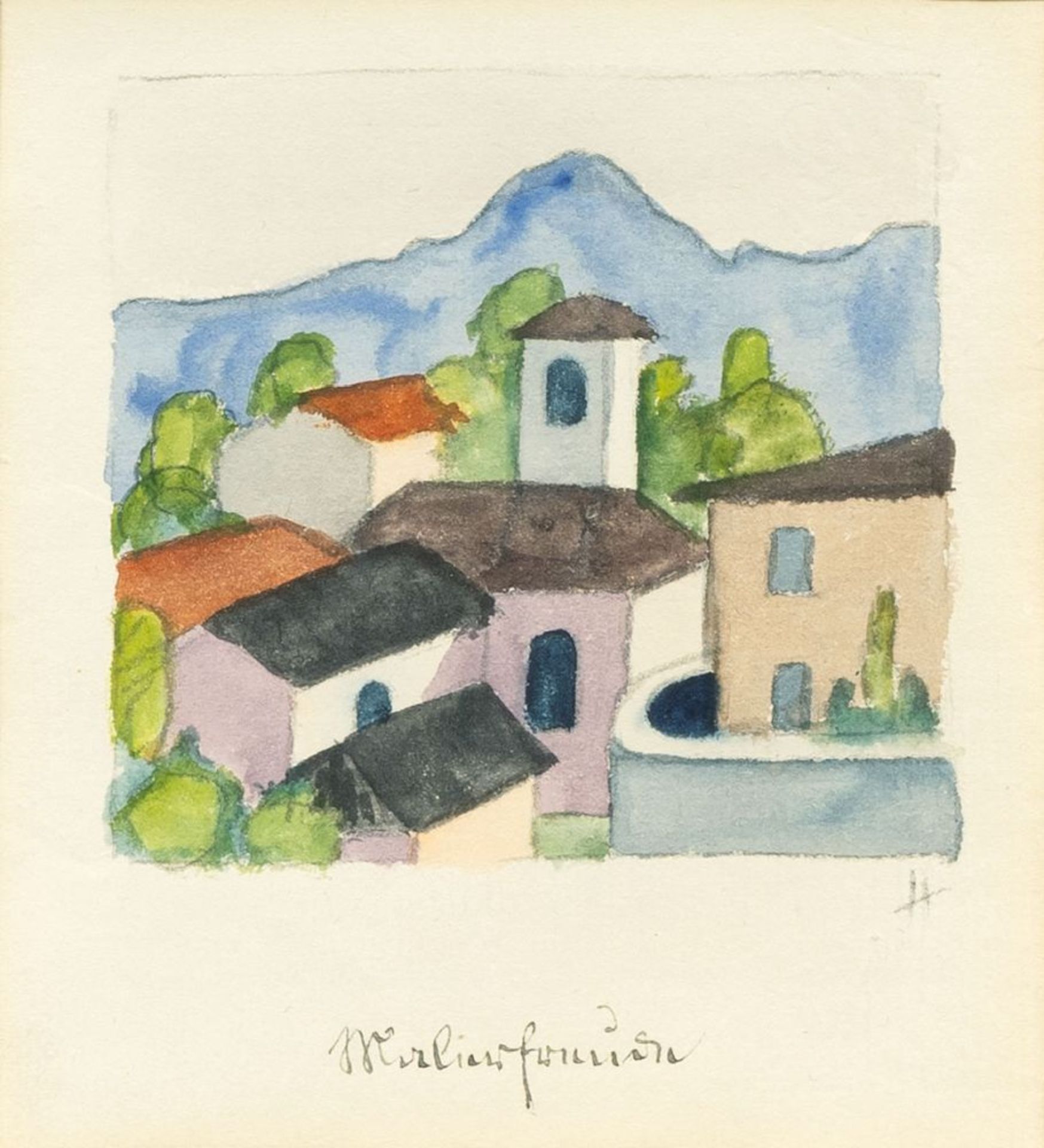 Hesse, Hermann (Calw 1877 - Montagnola 1962). Malerfreunde.