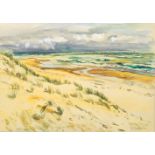 Clara Arnheim (Berlin 1865 - Theresienstadt 1942). Am Strand von Hiddensee.