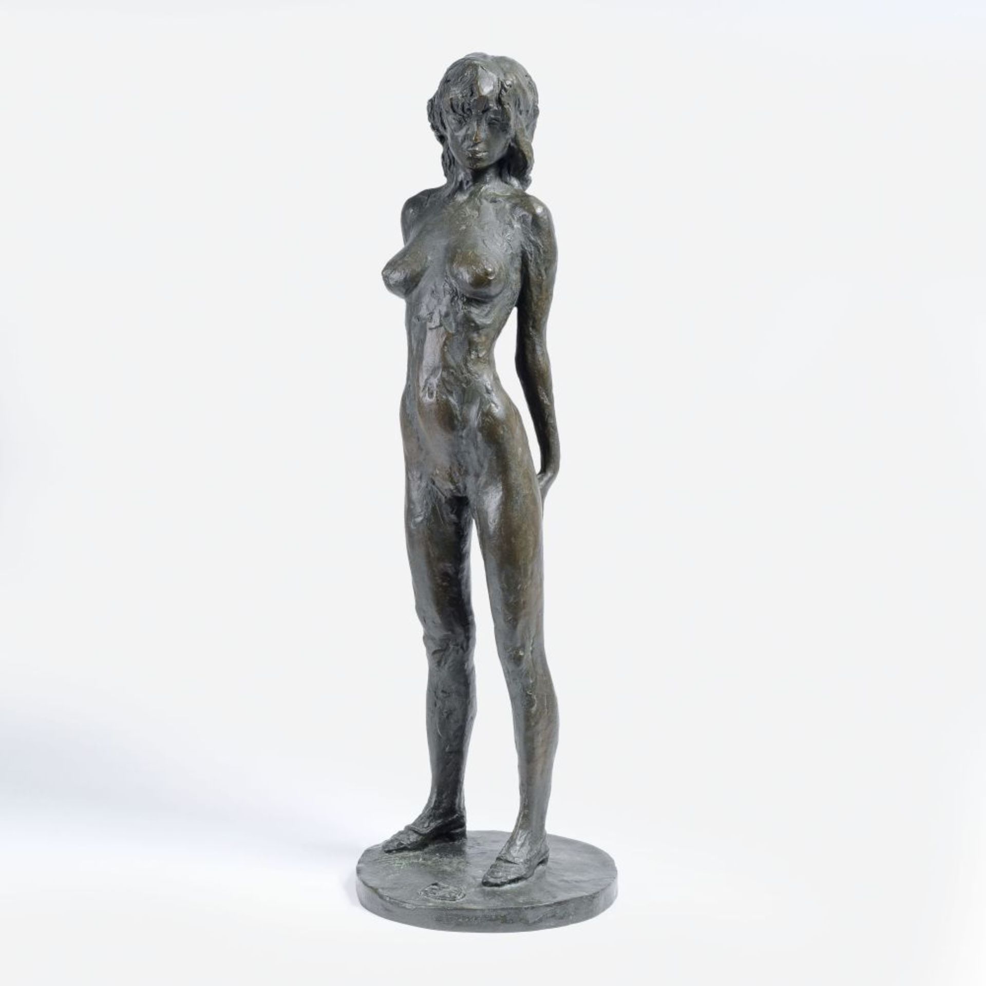 Řehořík, Zdeněk (Brno (Tschechien) 1951). A Standing Female Nude.