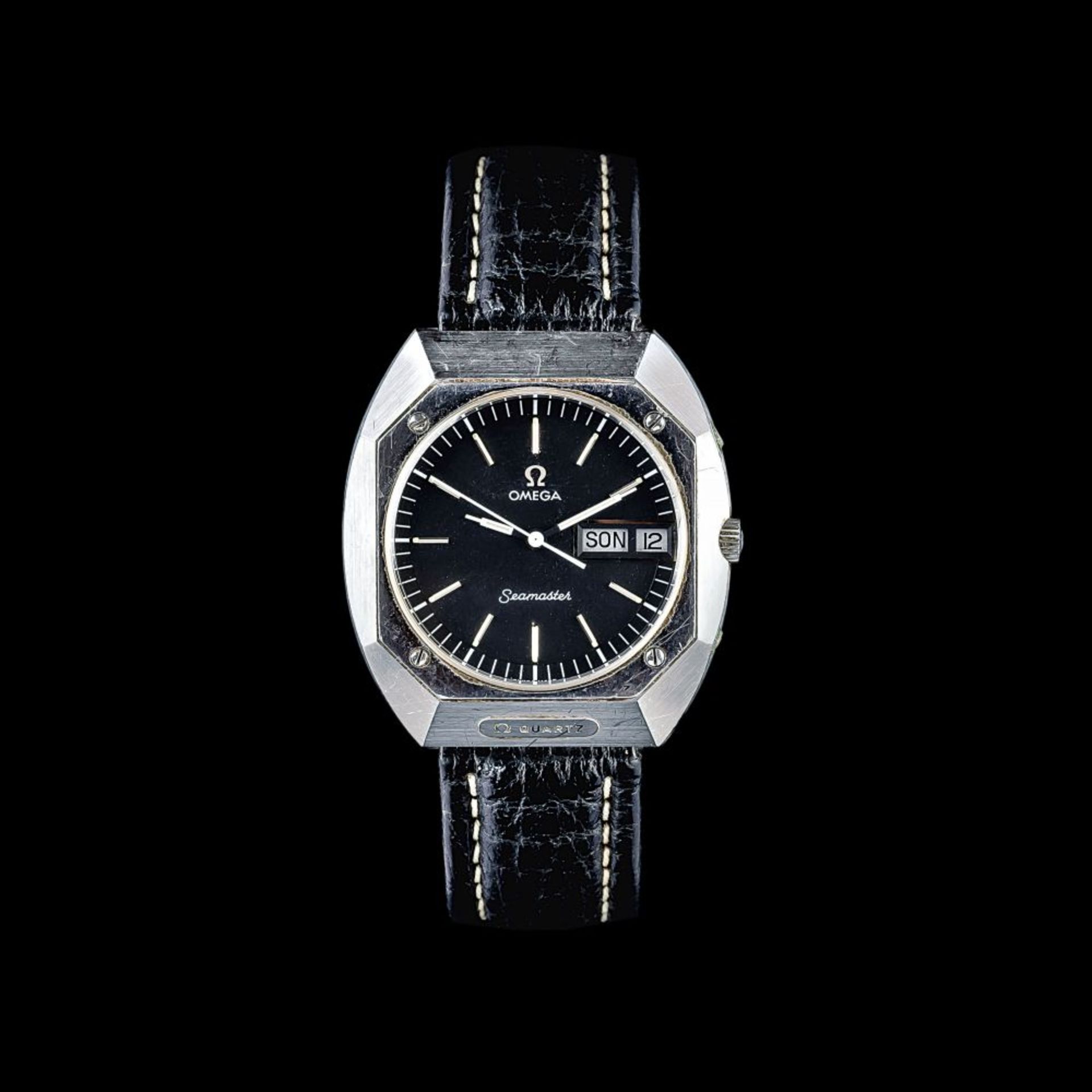 Omega. A Vintage Gentlemen's Wristwatch 'Seamaster Mariner 1'.