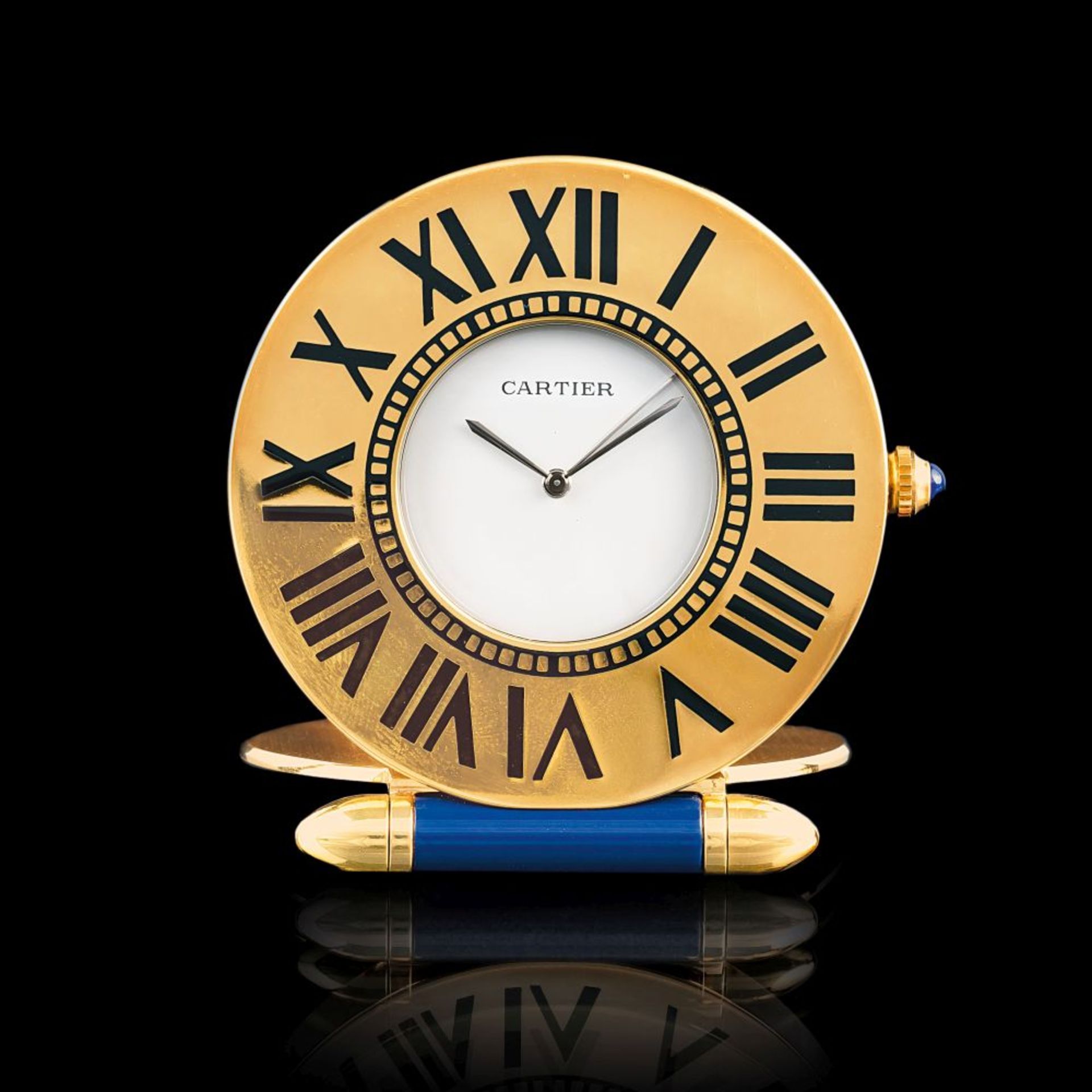 Cartier. A small Table Clock.