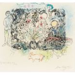 Marc Chagall (Witebsk 1887 - St.-Paul-de-Vence 1985). La Féerie.