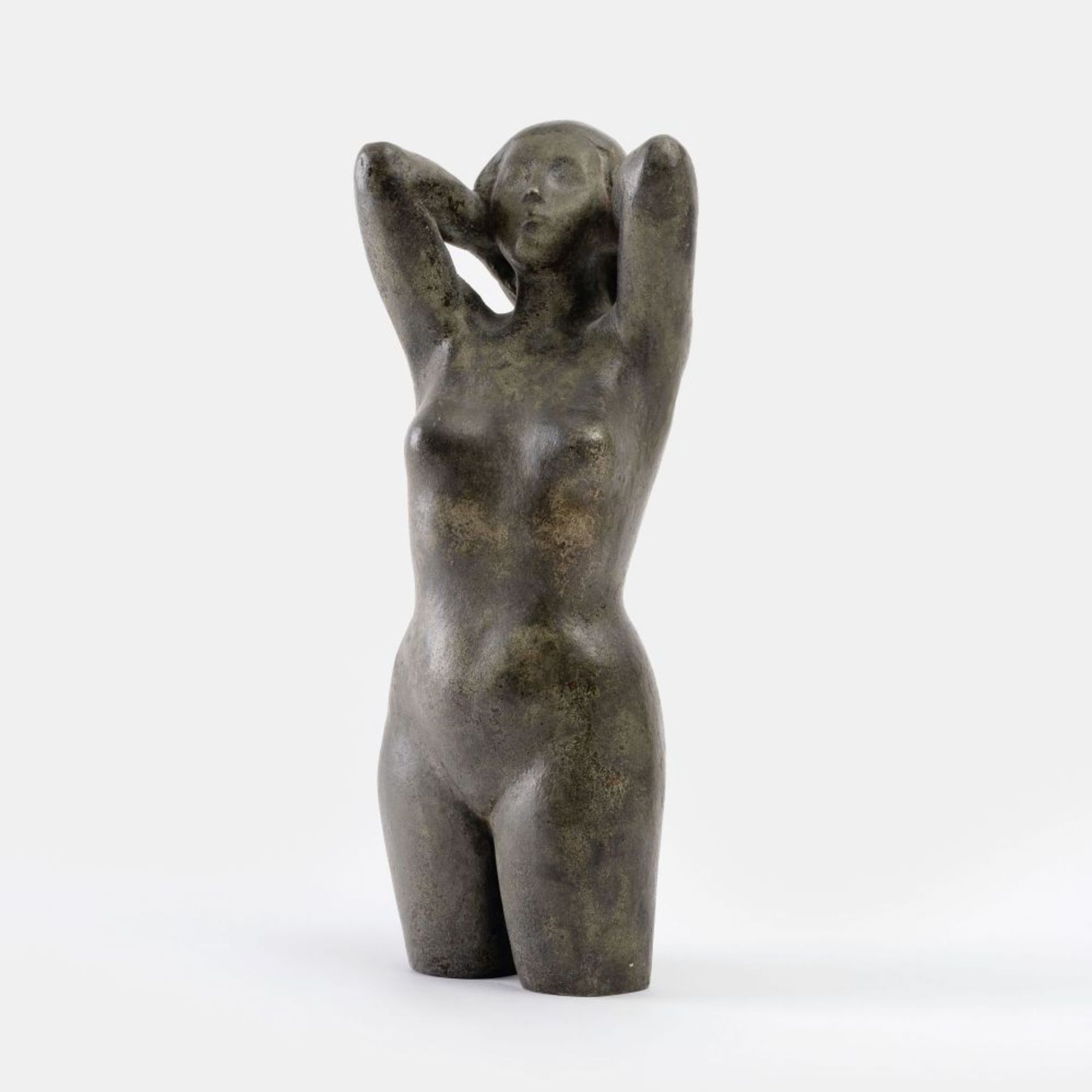 Lipp, Maren (Hamburg 1926 - Hamburg 2015). A Female Half Nude.
