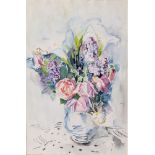 Gretchen Wohlwill (Hamburg 1878 - Hamburg 1962). Blumen in einer Vase.