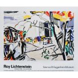 ROY LICHTENSTEIN - Mountain Village - Color offset lithograph