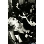 HELMUT NEWTON - Givenchy & Bulgari, French Vogue - Original photolithograph