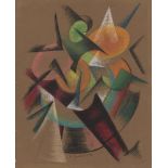 GINO SEVERINI - Senza titolo - Pastel drawing on paper