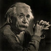 YOUSUF KARSH - Albert Einstein - Original vintage photogravure