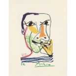 PABLO PICASSO [d'après] - May 20, 1964 #04 - Original color silkscreen & lithograph