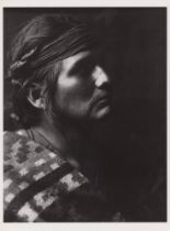EDWARD S. CURTIS - A Chief of the Desert, Navajo - Original photogravure