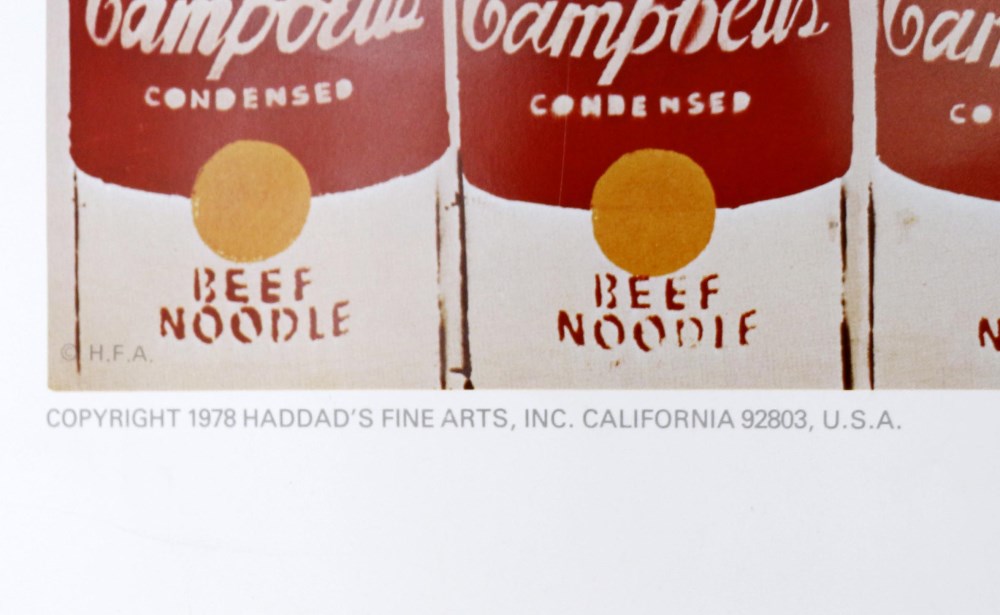 ANDY WARHOL - 100 Cans - Color offset lithograph - Image 2 of 4