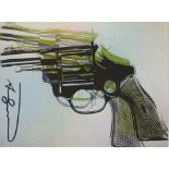 ANDY WARHOL - Guns #07 - Color offset lithograph