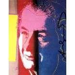 ANDY WARHOL - Golda Meir - Color offset lithograph