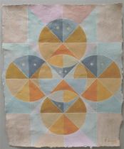 KARIMA MUYAES - Awareness Mandala - Gouache on paper