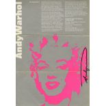 ANDY WARHOL - Pink Marilyn - Original color silkscreen