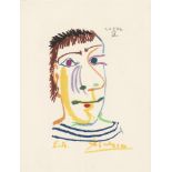 PABLO PICASSO [d'après] - May 20, 1964 #09 - Original color silkscreen & lithograph