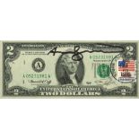 ANDY WARHOL - Two Dollar Jefferson - Color engraving and letterpress