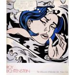 ROY LICHTENSTEIN - Drowning Girl - Color offset lithograph