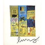 JEAN-MICHEL BASQUIAT - Charles the First - Color offset lithograph