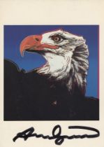 ANDY WARHOL - Bald Eagle - Color offset lithograph