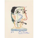 PABLO PICASSO [d'après] - May 20, 1964 #06 - Original color silkscreen & lithograph