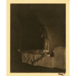 FRANTISEK DRTIKOL - La mort - Original vintage photogravure