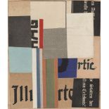KURT SCHWITTERS - Merz 306(B) - Collage on paper