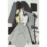 ANDY WARHOL - Mick Jagger #04 (first edition) - Color offset lithograph