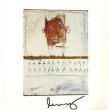 JEAN-MICHEL BASQUIAT - AAAAAA… - Color offset lithograph