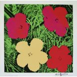 ANDY WARHOL - Flowers - Original color silkscreen