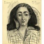 PABLO PICASSO - Jacqueline - Original lithograph