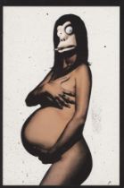BANKSY - Barely Legal - Color offset lithograph