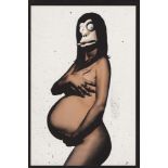 BANKSY - Barely Legal - Color offset lithograph