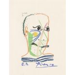 PABLO PICASSO [d'après] - May 20, 1964 #05 - Original color silkscreen & lithograph